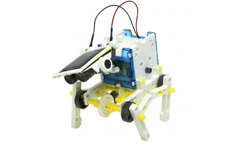 14 In 1 DIY Solar Robot Kit Review